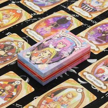2023 Новое поступление высококачественной водонепроницаемой колоды карт Таро, игральных карт для гадания на судьбу, Таинственной игры для взрослых друзей