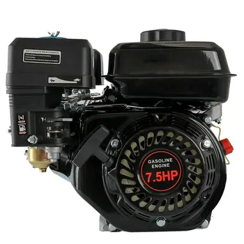 Газовый двигатель мощностью 7,5 л.с. 210 куб.см Бензиновый 1-цилиндровый двигатель OHV Замена 4-тактного двигателя для Honda GX160 воздушного охлаждения