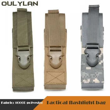 Oulylan, чехол для тактического фонаря, военная поясная сумка Molle, Уличный охотничий фонарь, Инструменты, Кобура для ножей, EDC Pack, аксессуары