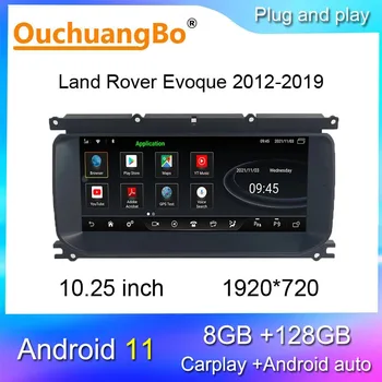 Ouchuangbo магнитола для 10,25-дюймового Land Rover Range Rover Evoque LRX L538 Android 11 стерео мультимедиа аудио carplay