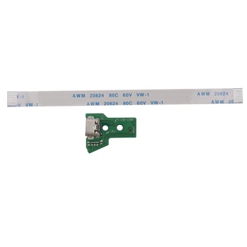 Для контроллера SONY PS4 Разъем USB-порта для зарядки, 12-контактный кабель JDS-055 5TH V5