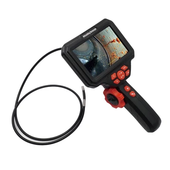 Популярные автомобильные эндоскопические диагностические инструменты, ручной 2-полосный шарнирный видеоскоп, инспекционный бороскоп высокого разрешения