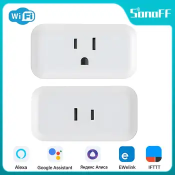 SONOFF S40/ S40Lite WiFi Smart Plug МИНИ-Розетка Монитор Питания Защита От Перегрузки Дистанционное Управление Через Alexa Google Home Ewelink
