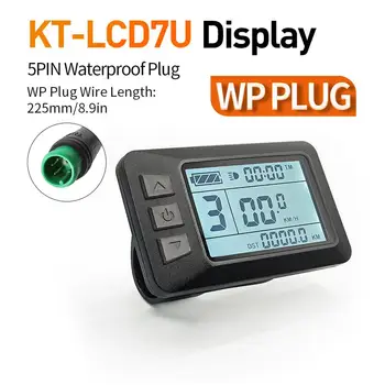 Дисплей KT-LCD7 С водонепроницаемым разъемом Usb, ЖК-прибор, Модифицированные Аксессуары для Электровелосипедов