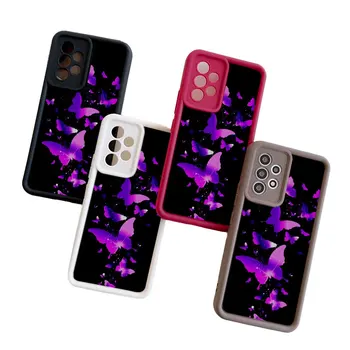 Фиолетовый чехол для телефона с защитой от падения 