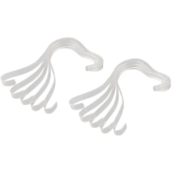 10 шт. Модный прозрачный эластичный пластиковый держатель для женских сандалий, подставка для показа обуви