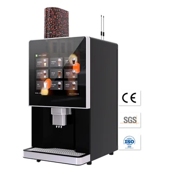 столешница для производства свежесваренной горячей кофе-машины le307a с сенсорным экраном, запасные части для полностью автоматической кофемашины с оплатой.