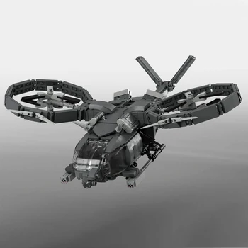 Gobricks MOC RDA SA-2 Samson Avatar Кирпичи Вертолет Aerospatiale Истребитель Строительный Блок Комплект Развивающих Игрушек Для Подарков
