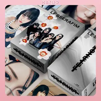 KAZUO 55 Шт Альбом LE SSERAFIM UNFORGIVEN Lomo Card Kpop Фотокарточки Серия Открыток