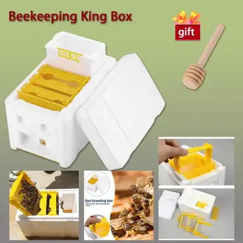 Пчелиный Улей Beekeeping King Box Пенопластовый Садовый Домашний Пчелиный Улей Коробки Для Опыления Урожайный Пчелиный Улей Принадлежности Для Спаривания Пчеловода