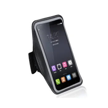 для Samsung Galaxy F22 (2021) Нарукавная повязка со светоотражающим покрытием Sport - Черный