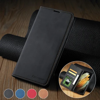 Новый Стиль, Роскошный Кожаный Чехол-бумажник С Откидной Крышкой Для Samsung Galaxy S23 Ultra S22 Plus S21 FE S20 FE S10E S10 5G S9 S8 S7 Edge Note 10
