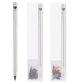 Многоразовый вечный карандаш, сменный карандаш со сменным наконечником для письма
