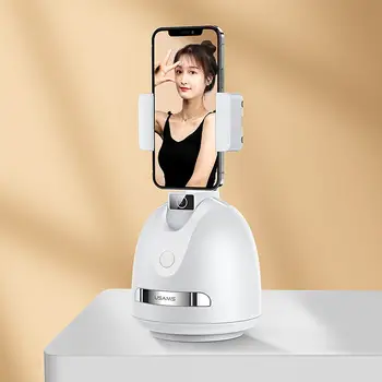 2023 Уникальная интеллектуальная съемка с автоматическим распознаванием лица AI Автоматическое вращение объекта на 360 градусов Отслеживание лица Держателя мобильного телефона