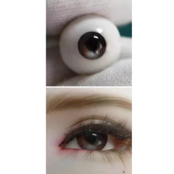 Новые 16 мм Глаза Смола BJD Кукла Аксессуары Глазное Яблоко Для Куклы BJD SD DIY Ручной Работы Глазное Яблоко