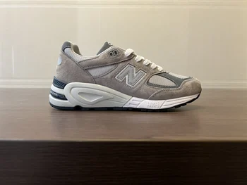 newBalance NB990 V2 Классическая уличная обувь из замши с сеткой американского производства, унисекс, легкие уличные кроссовки в стиле ретро для бега на открытом воздухе