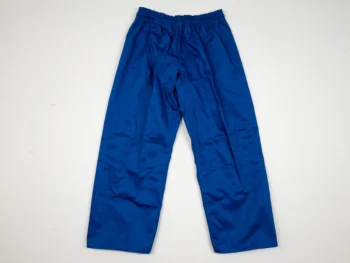 студенческие спортивные штаны для дзюдо на 8 унций, белые и синие