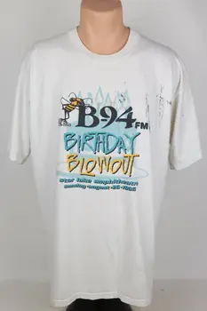 Концертная футболка Vtg B-94 Pittsburgh Radio 1996 Spin Doctors Gin Blossoms Lush XL